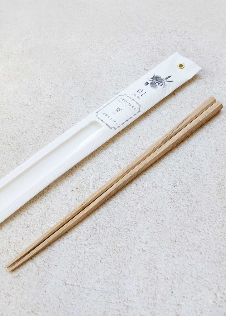 Tetoca Chestnut Wood Chopsticks