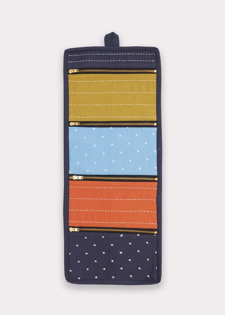 Anchal Small Travel Organizer Dusk Blue