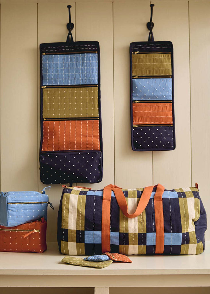 Anchal Small Travel Organizer Dusk Blue
