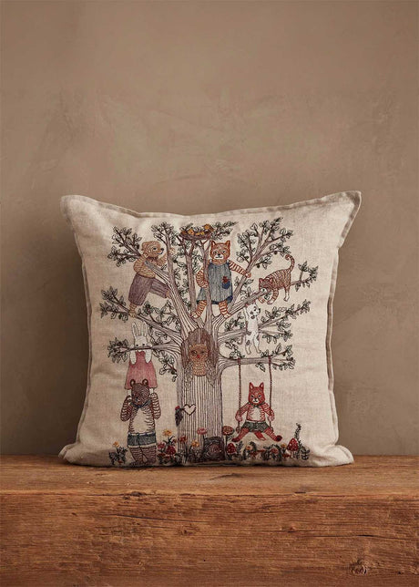 Coral & Tusk Tree of Fun Pillow
