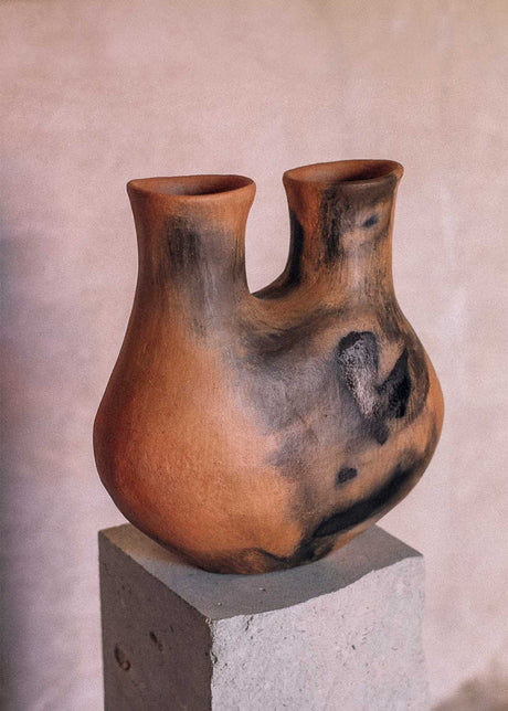 Coutume Pink Clay Vase