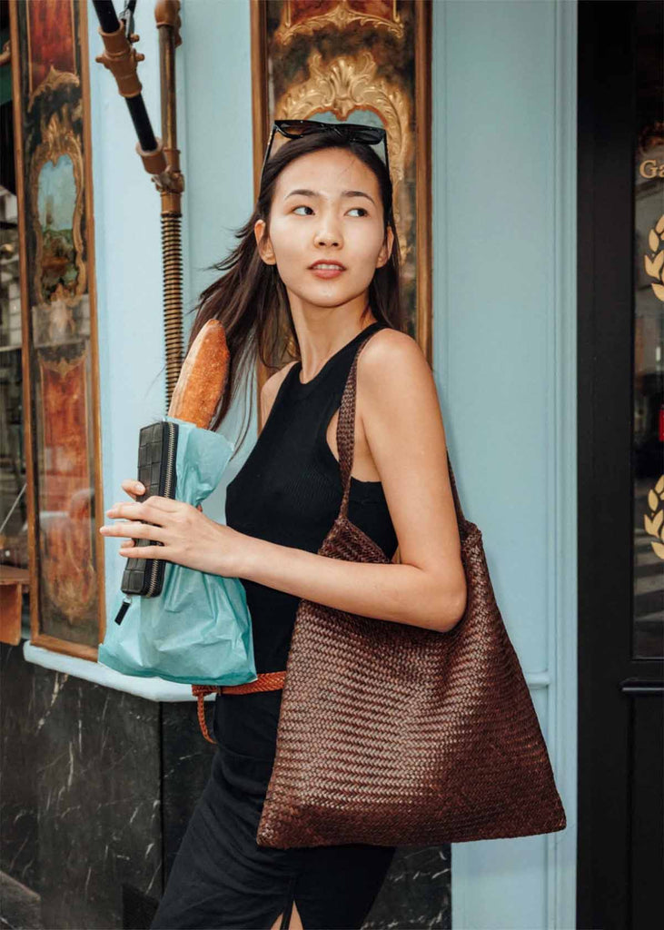 Dragon Diffusion Ars Tote, Dark Brown 