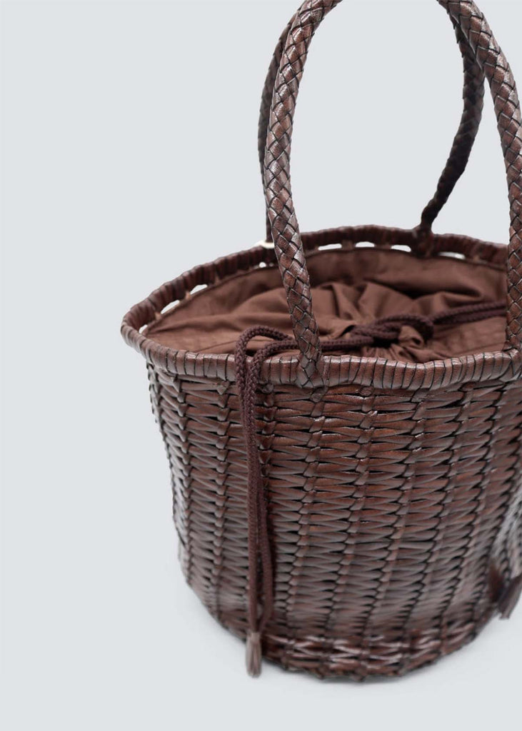 Dragon Diffusion Lina Bucket Bag, Dark Brown