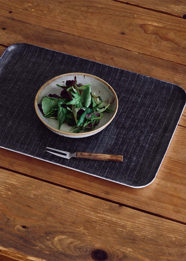 Fog Linen Work Pin Stripe Linen Tray