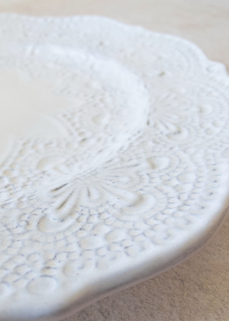 Arte Italica Merletto Antique Lace Salad Plate