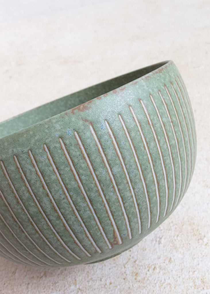 Toki Takane Terra Green Tokusa 6" Bowl