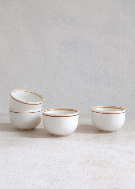 Middle Kingdom Porcelain Hermit Cup Set of 4