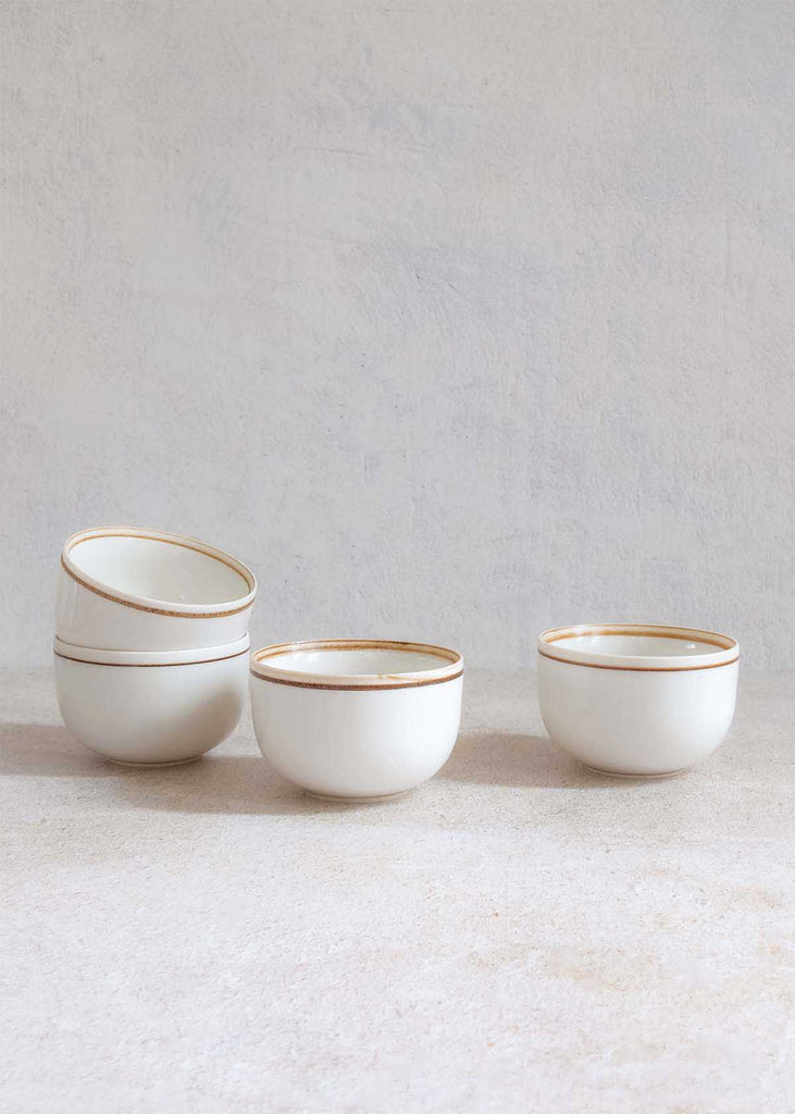 Middle Kingdom Porcelain Hermit Cup Set of 4