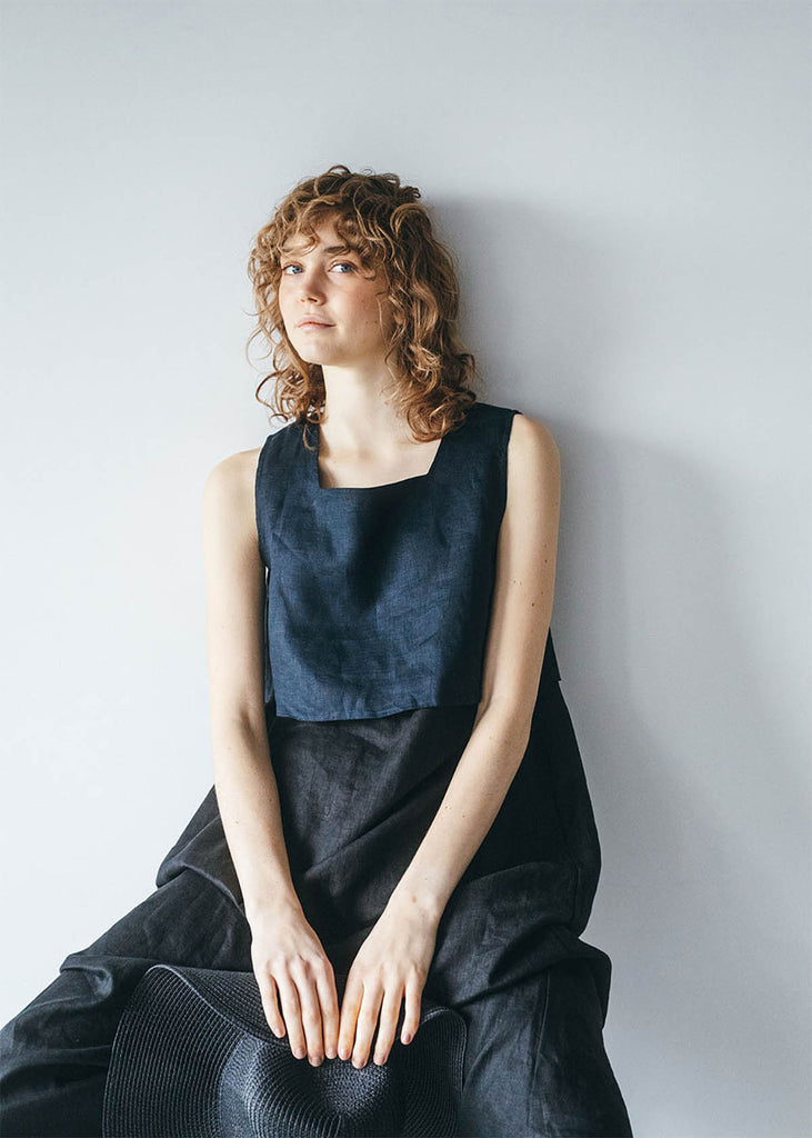 Fog Linen Work Nagisa Dress