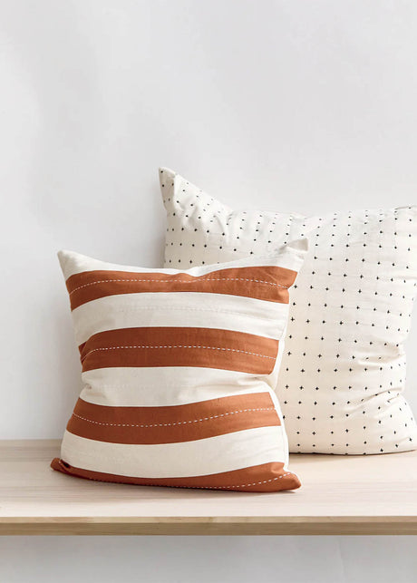 Anchal Stitched Stripe Pillow