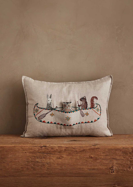 Coral & Tusk Friends Canoe Pocket Pillow