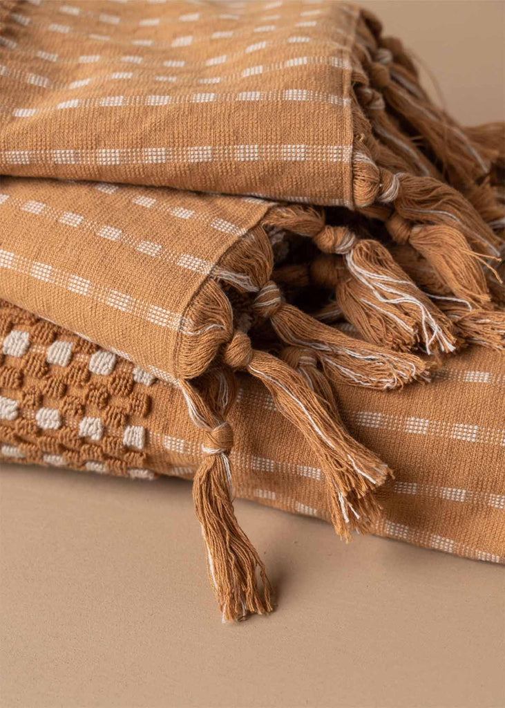 Saardé Chickpea Bath Collection, Terracotta/Stone