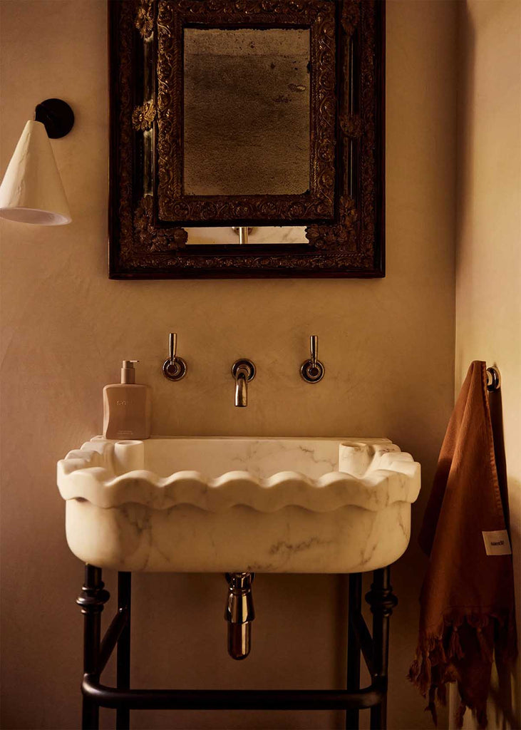 Saardé Vintage Wash Towel Terracotta
