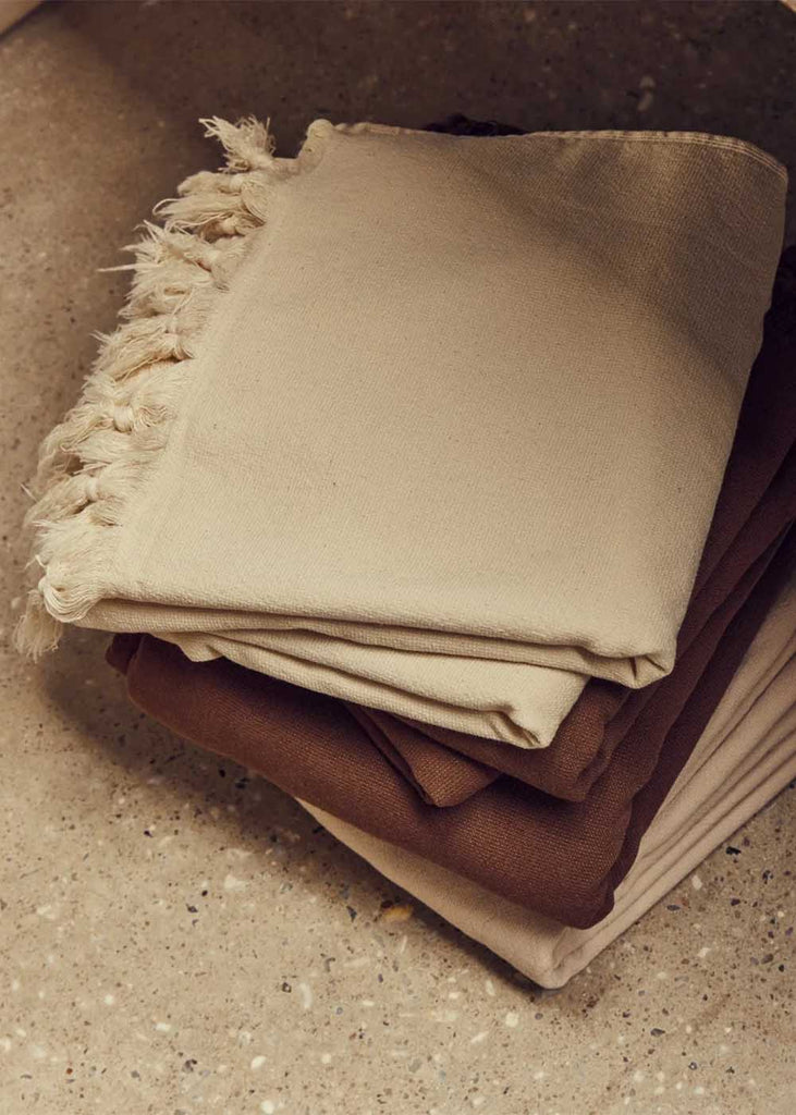 Saardé Vintage Wash Towel Terracotta