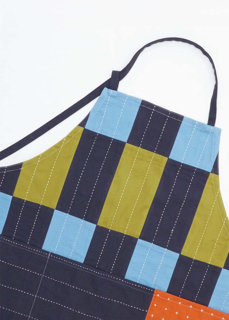 Trellis Organic Cotton Bib Apron