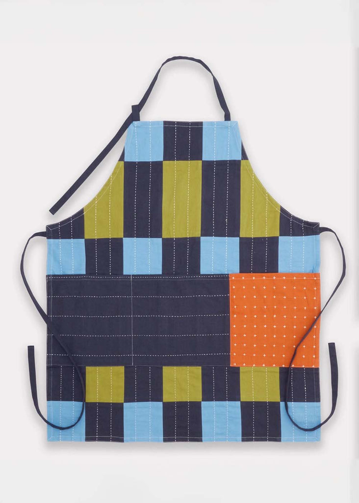 Trellis Organic Cotton Bib Apron
