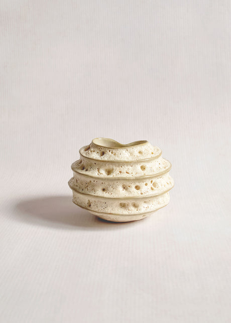 Coral Rock Bud Vase, Sand