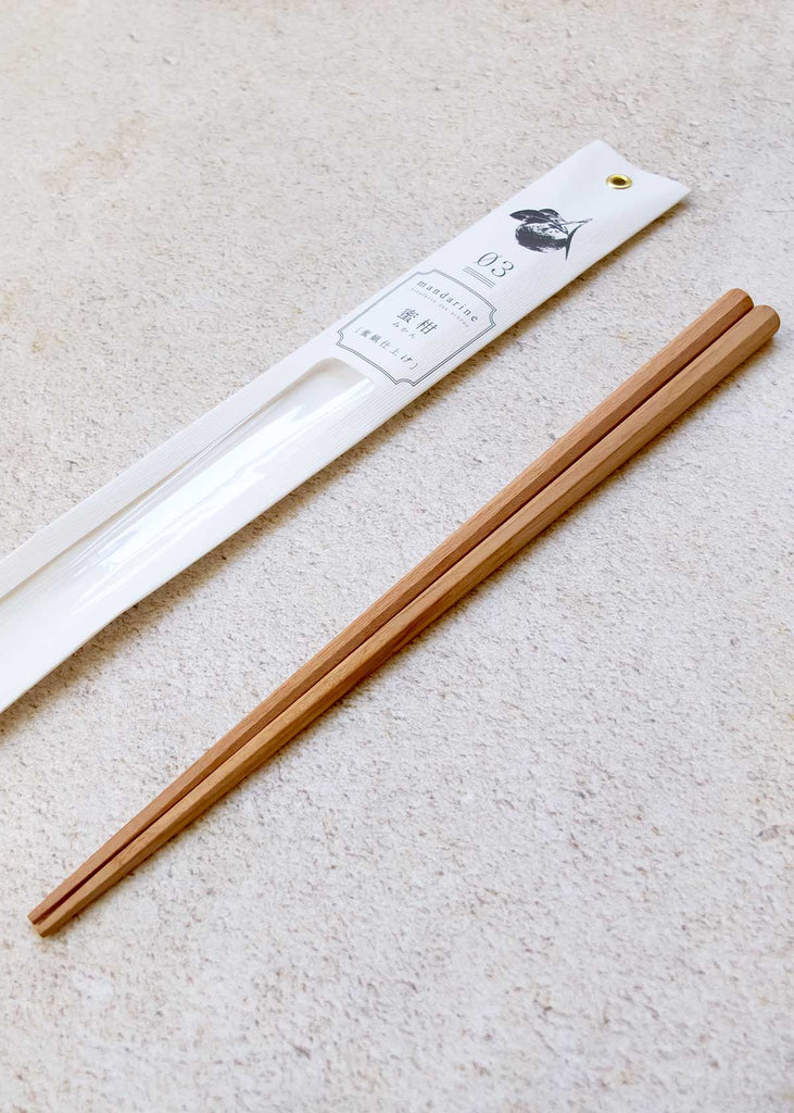 Tetoca Wood Chopsticks, Mandarin