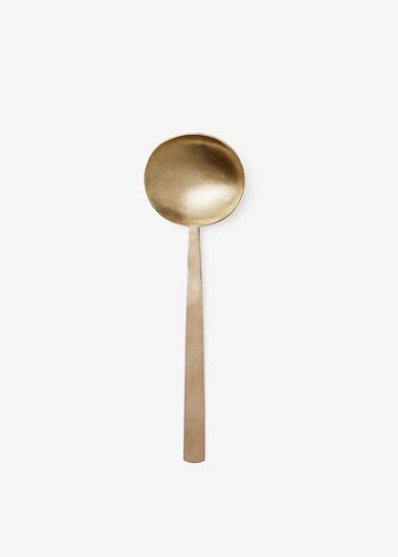 Fog Linen Work Handcrafted Brass Spoon