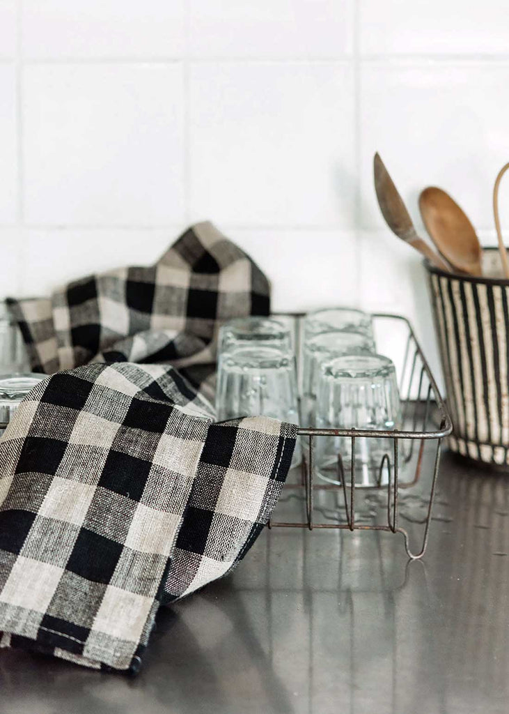 Fog Linen Work Thick Linen Kitchen Cloth