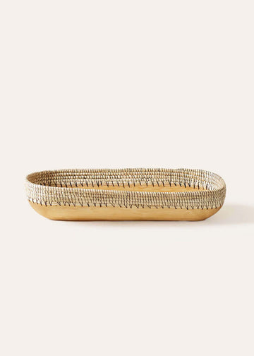 Indego Africa Oblong Copabu Bowl