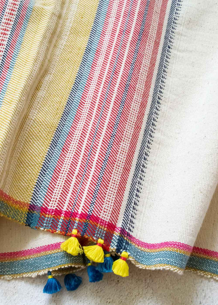 Injiri Hanu Handwoven Cotton Table Runner