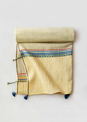 Injiri Handwoven Cotton Waffle Bath Towel