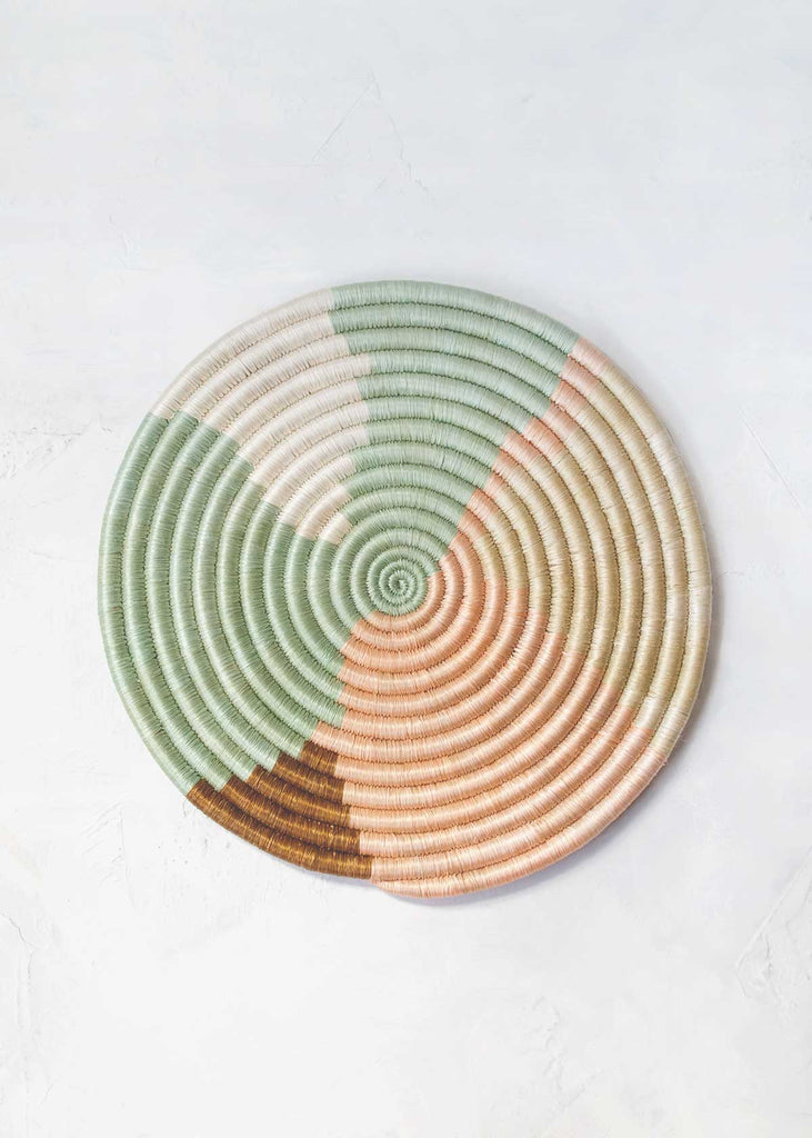 Kazi Dreamscape Sisal Trivet, Handmade in Rwanda