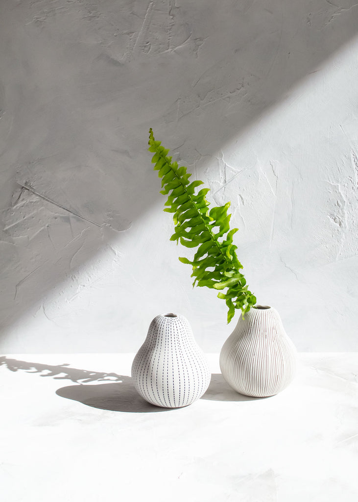 Pear Bud Vase, Handmade in Thailand