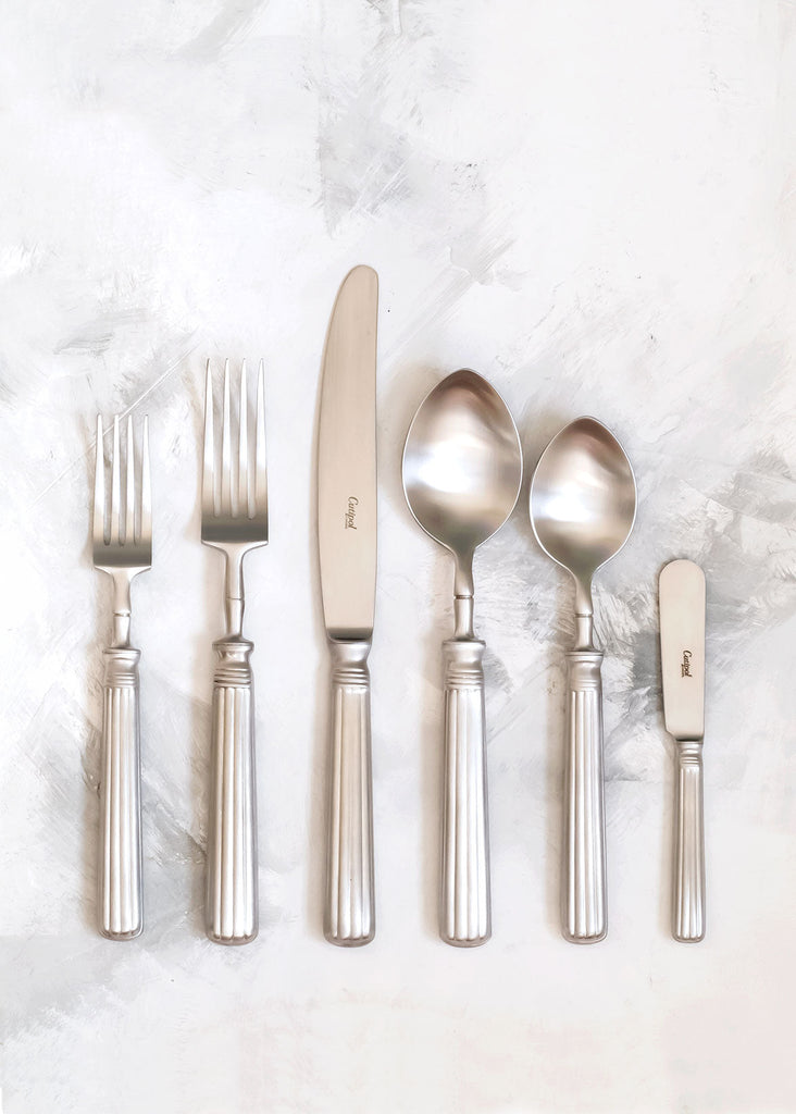 Cutipol Line 5pc Place Setting, Brushed Steel