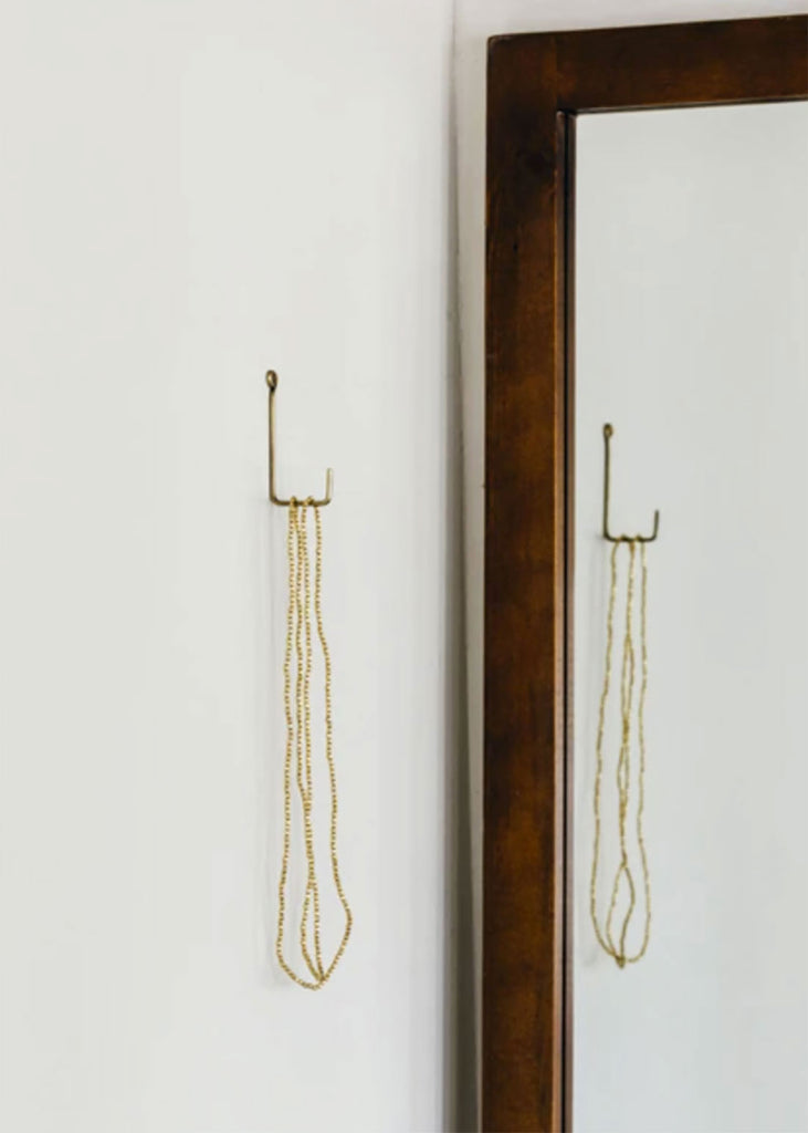 Fog Linen Work Brass Single Hook
