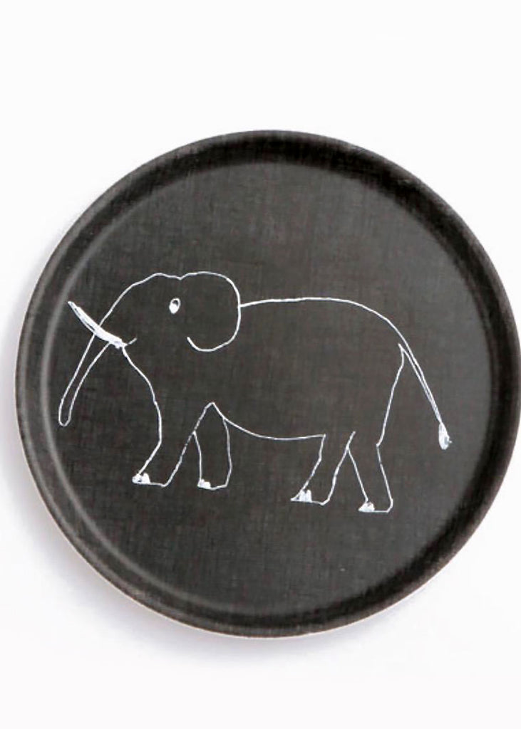 Elephant Linen Tray by Fog Linen Work