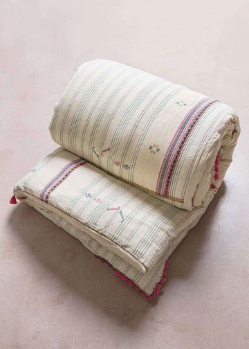 Injiri Mutwa Handwoven Cotton Duvet Cover