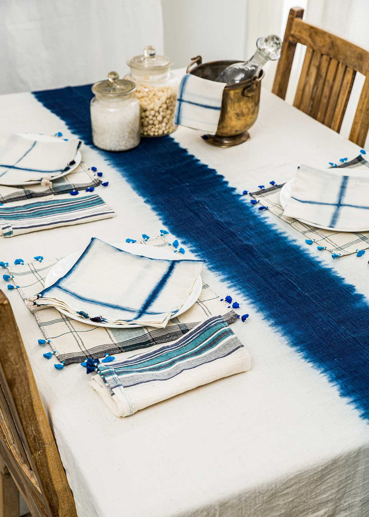 Injiri Indigo Shibori Napkin