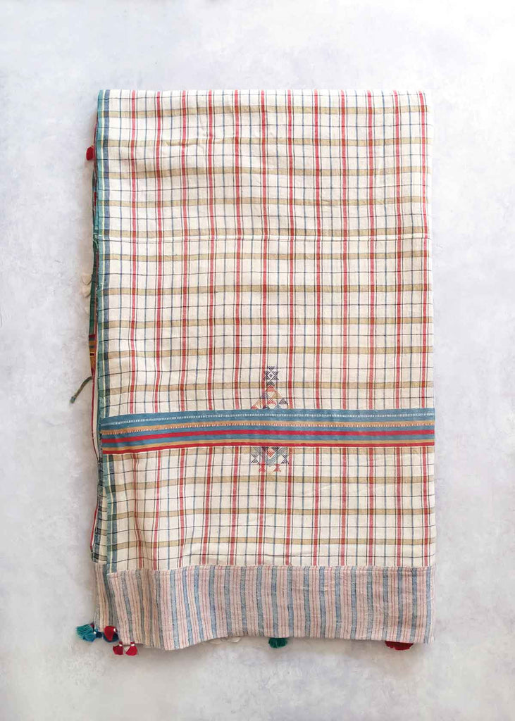 Injiri Handwoven Cotton Throw