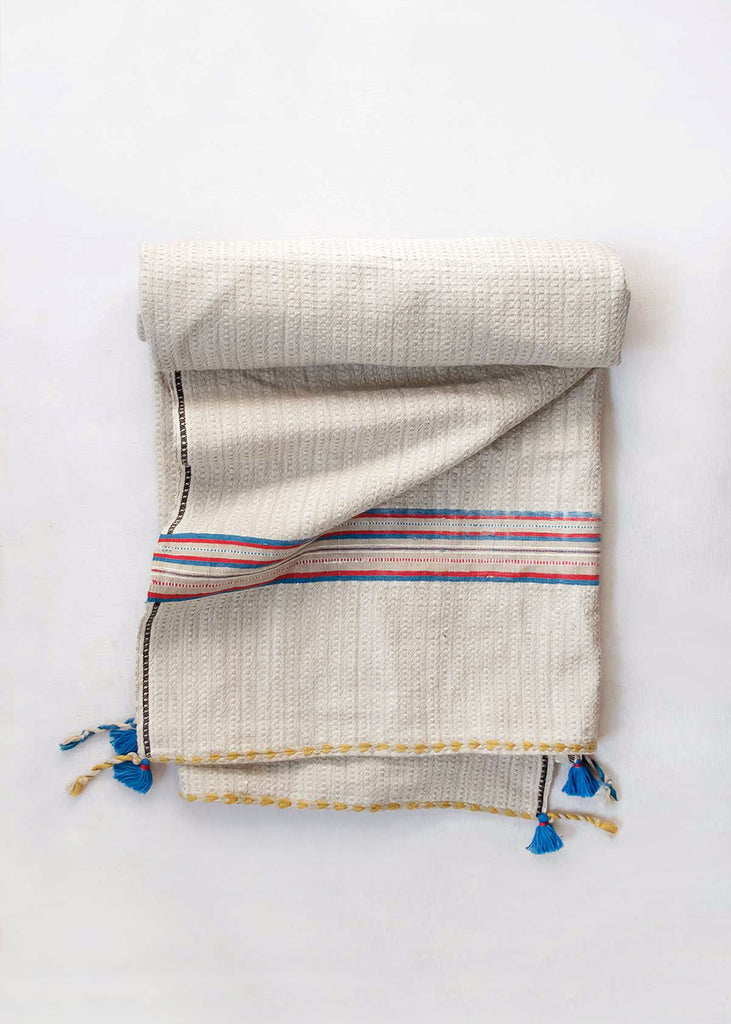 Injiri Handwoven Cotton Waffle Bath Towel