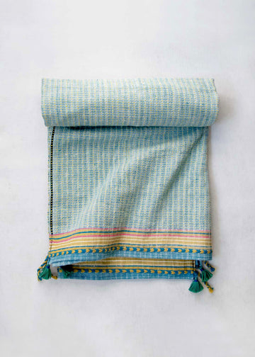 Injiri Handwoven Cotton Waffle Bath Towel