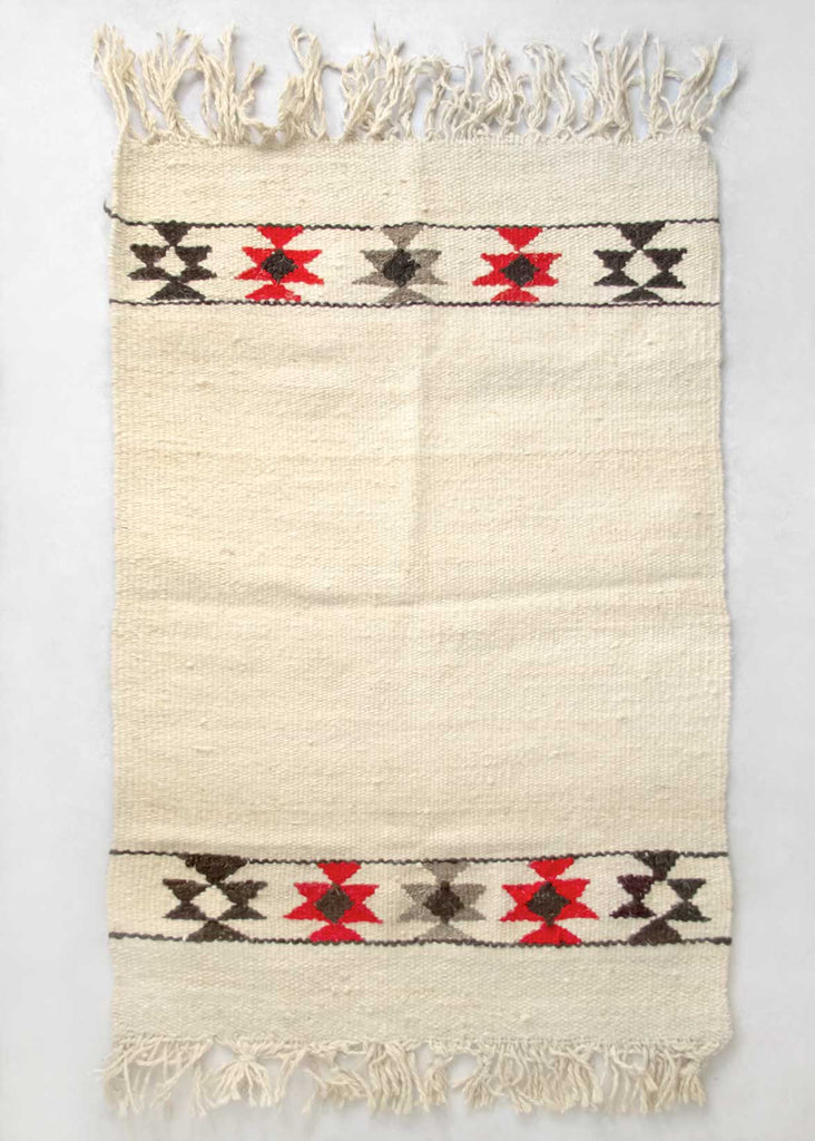 Sawa Samawa Wool Rug, Handmade in Iraq