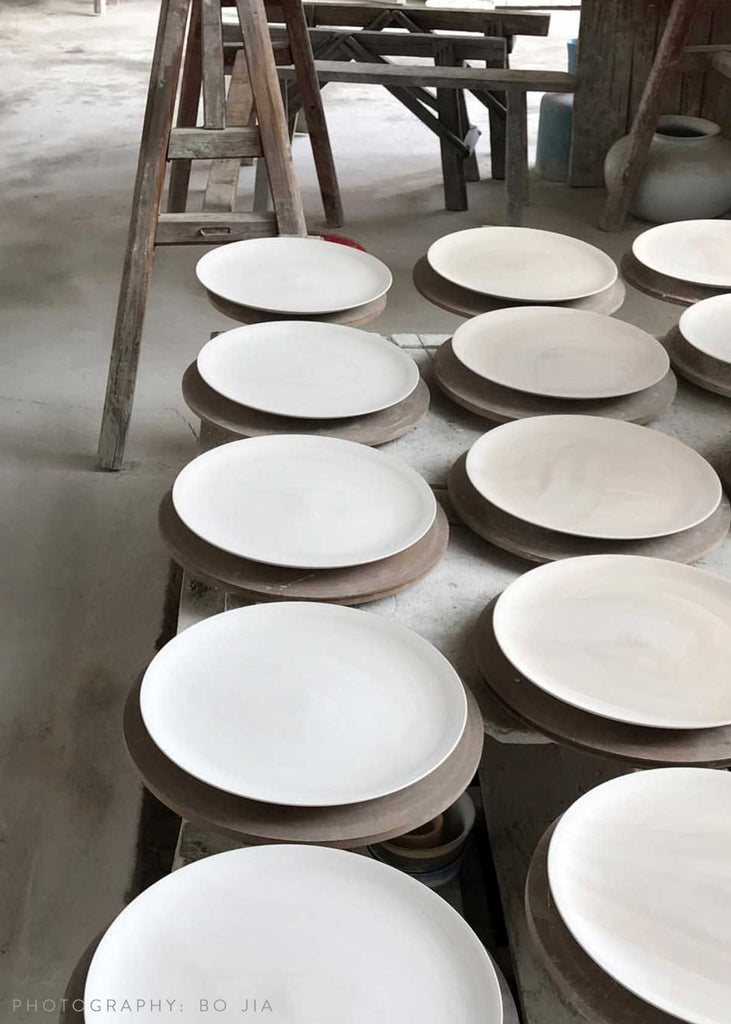 Middle Kingdom Porcelain Hermit Plate