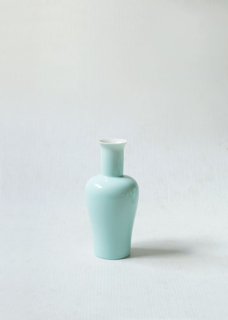 Middle Kingdom Porcelain Mini Vase Glossy Celadon, Lover