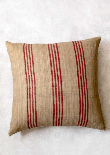 Sustainable Threads Raw Silk Pillow