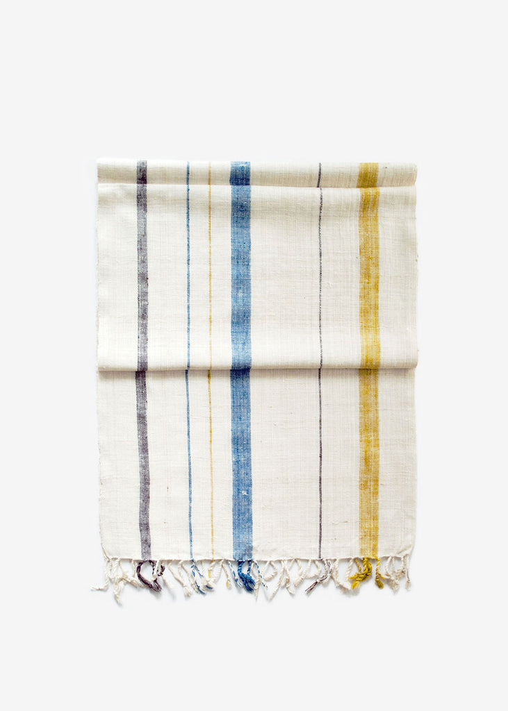 Sustainable Threads Raw Silk Table Runner