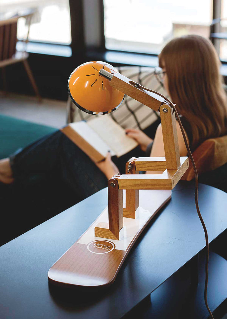 Mr. Wattson Snowboard, Piffany Copenhagen, Handcrafted by Soyee Studio