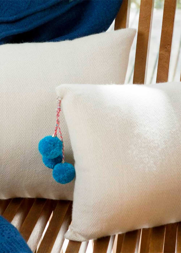 Ximena Rozo Pom Pom Alpaca Pillow