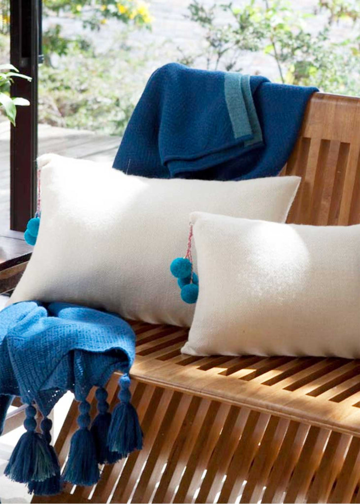 Ximena Rozo Pom Pom Alpaca Pillow