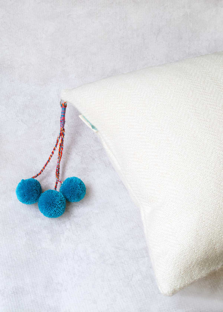 Ximena Rozo Pom Pom Alpaca Pillow